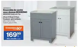 Patrick Morin MODERNO Vanity with Top offer