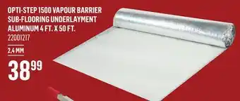 Canac Opti-Step 1500 Vapour Barrier Sub-Flooring Underlayment offer