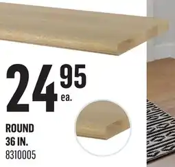 Canac Oak Stair Tread Round offer