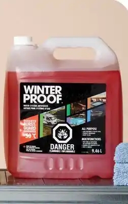 Walmart Antigel WINTERPROOF pour systèmes d'eau 9,46 l offer
