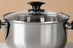 Walmart Poêle à frire polyvalente ou casserole en acier inoxydable avec couvercle Starfrit offer