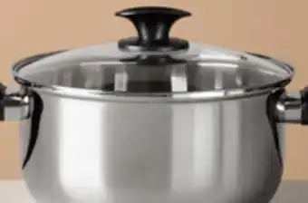 Walmart Poêle à frire polyvalente ou casserole en acier inoxydable avec couvercle Starfrit offer