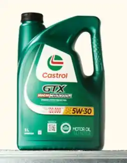 Walmart Huile à moteur GTX pour voitures à kilométrage élevé de Castrol offer