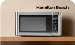 Walmart Four à micro-ondes Hamilton Beach 1,1 pi³ en acier inoxydable offer