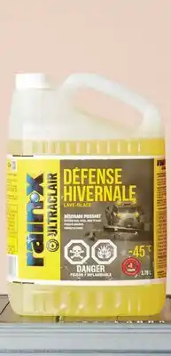 Walmart Liquide lave-glace Défense hivernale Ultraclair de Rain-X offer