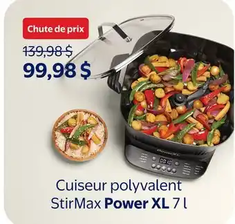 Walmart Cuiseur polyvalent StirMax Power XL 7 l offer