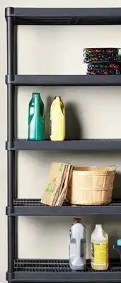 Walmart Étagère en plastique à 5 tablettes offer