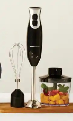 Walmart Bouilloire en verre 1,7 l ou mélangeur à main à 2 vitesses et immersion Hamilton Beach offer