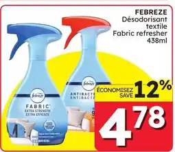 Rossy FEBREZE Fabric refresher offer