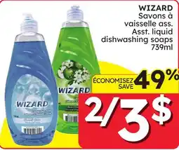 Rossy WIZARD Asst. liquid dishwashing soaps offer