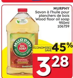 Rossy MURPHY Wood floor oil soap offer