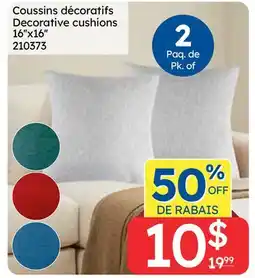 Rossy Decorative cushions offer