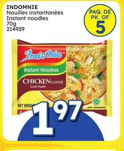 Rossy INDOMNIE Instant noodles offer
