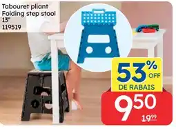 Rossy Tabouret pliant Folding step stool offer
