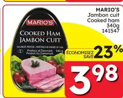 Rossy MARIO'S Cooked ham offer
