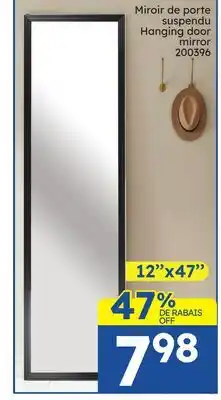Rossy Hanging door mirror offer