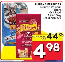 Rossy PURINA FRISKIES Cat food offer
