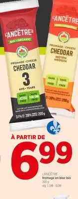 Avril Fromage en bloc bio offer