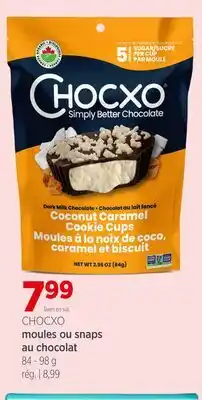 Avril Moules ou snaps au chocolat offer