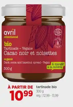 Avril Tartinade bio offer