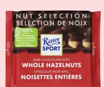 Avril RITTER SPORT chocolat offer
