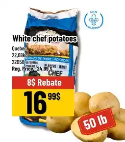 Mayrand White chef potatoes offer