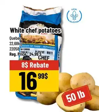 Mayrand White chef potatoes offer