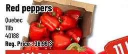 Mayrand Red peppers offer