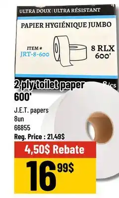 Mayrand J. E. T. papers 2 ply toilet paper offer