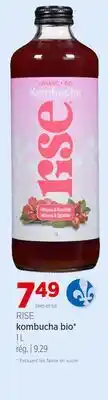 Avril RISE kombucha bio offer