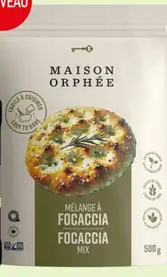 Avril MAISON ORPHÉE mélange à focaccia offer