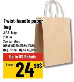 Mayrand J.E.T Bags Twist-handle paper bag offer