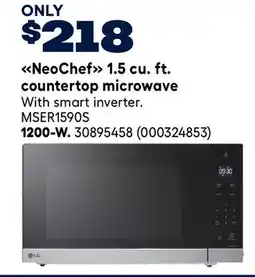 RONA LG NeoChef 1.5 cu. ft. countertop microwave offer