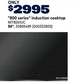 RONA BOSCH 800 series induction cooktop offer