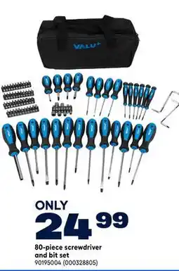RONA VALU+ 80-piece screwdriver and bit set offer