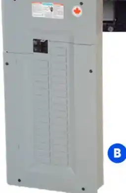 RONA SIEMENS electrical Panel with breakers 32/64 circuits, 100-A offer