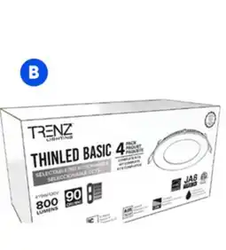 RONA 4-pack, 4, 11-W Select recessed lights offer