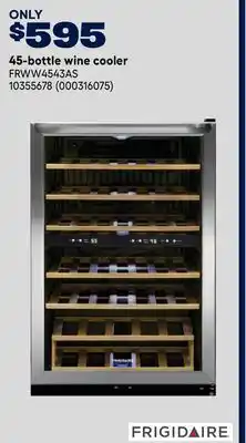 RONA 45-bottle wine cooler offer