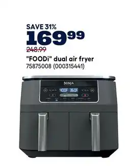 RONA Ninja FOODi dual air fryer offer