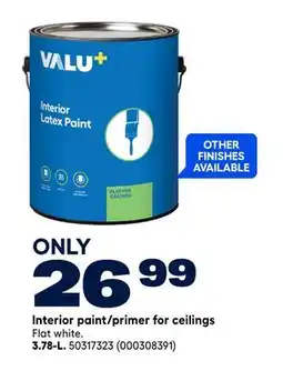 RONA Interior paint/primer for ceilings offer