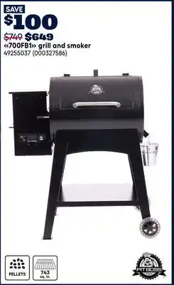 RONA PIT BOSS 700FB1 grill and smoker offer