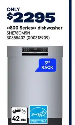RONA 800 Series dishwasher offer