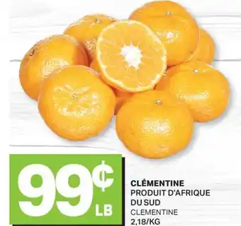 L'Intermarché CLÉMENTINE | CLEMENTINE offer