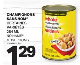 L'Intermarché CHAMPIGNONS, 284 ML offer