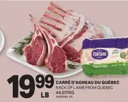L'Intermarché CARRÉ D'AGNEAU DU QUÉBEC offer