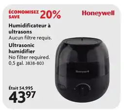 Home Hardware Honeywell Ultrasonic Humidifier offer