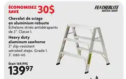 Home Hardware Heavy duty aluminum sawhorse 3 slip-resistant offer