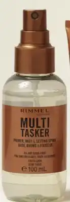 Walmart RIMMEL MULTI TASKER ALL-DAY GRIP & PRIMER or MULTI TASKER SETTING SPRAY offer