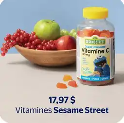 Walmart Vitamines Sesame Street offer