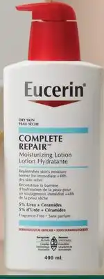 Walmart Lotion hydratante Complete Repair de Eucerin offer